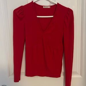 Marine layer size xs pink top